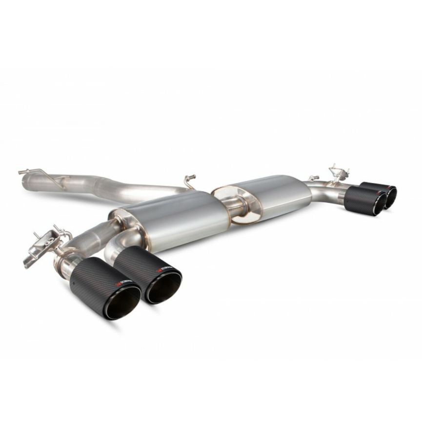 Scorpion GPF-back Non-Resonated Exhaust System - SQ2 - Dark Road Performance