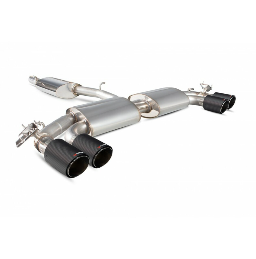 Scorpion GPF-back Resonated Exhaust System - SQ2 - Dark Road Performance