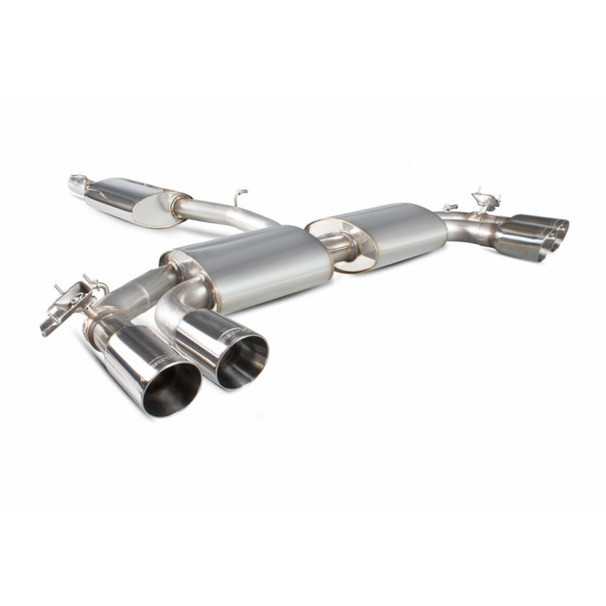 Scorpion GPF-back Resonated Exhaust System - SQ2 - Dark Road Performance