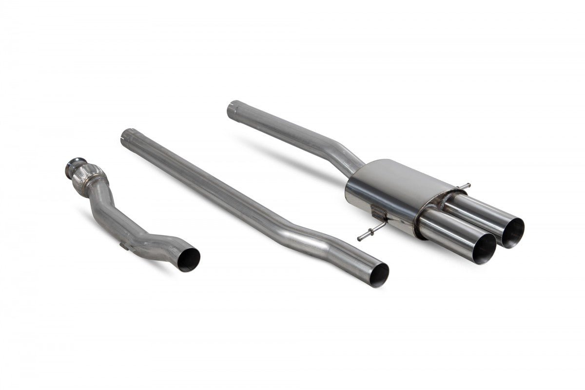 Scorpion Mini Cooper S R56/R57/R58/R59 (2007-14) Resonated Mini Challenge Cat-Back System - SMNS016 - Dark Road Performance