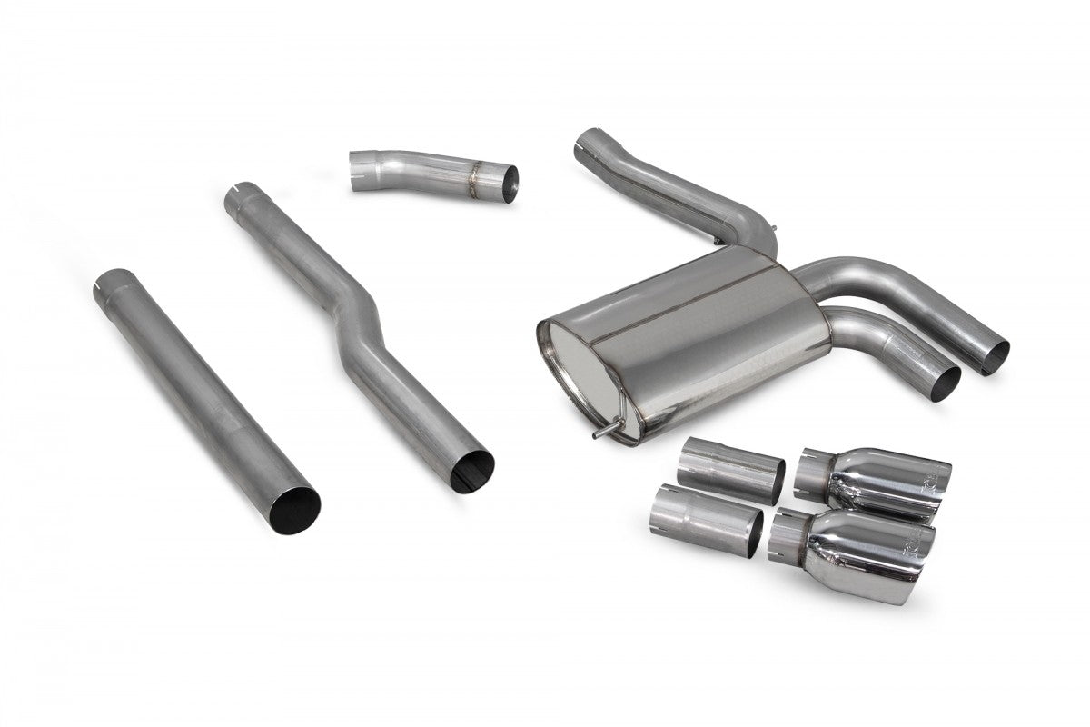 Scorpion Mini Mini Cooper S F55, Non-GPF Model (2014-18) Cat-Back System - Dark Road Performance