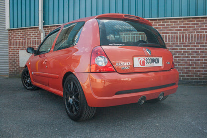 Scorpion Renault Clio MK2 182 (2003-06) Cat-Back System - Dark Road Performance