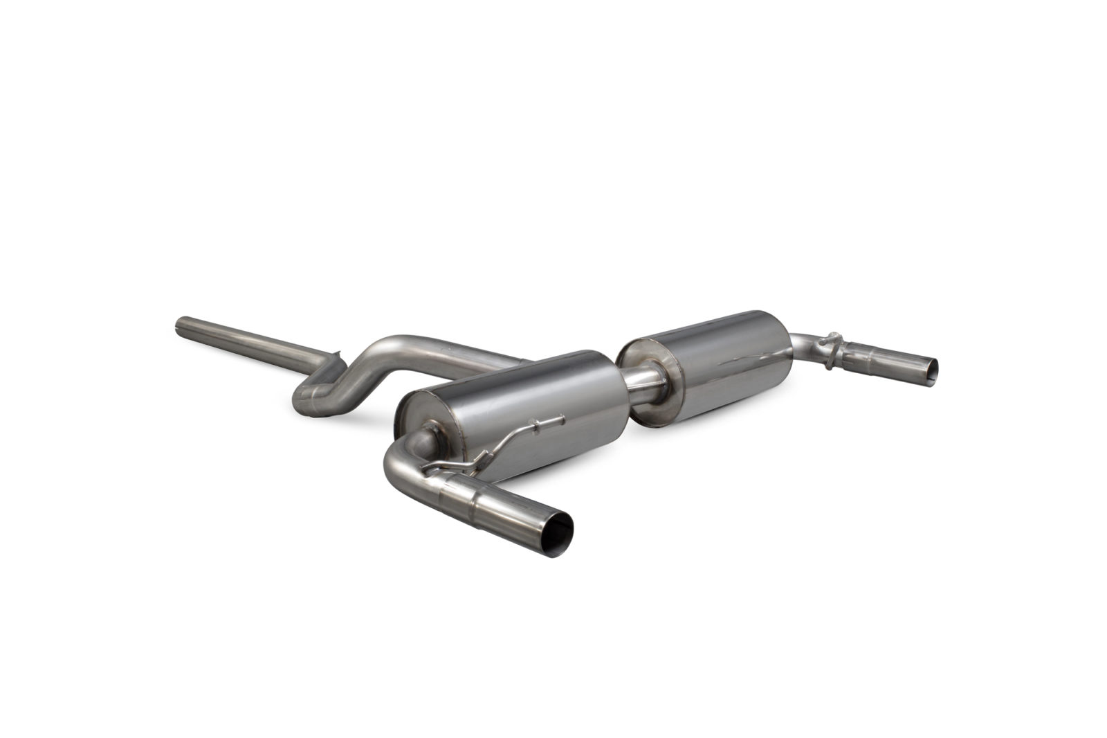 Scorpion Renault Clio MK3 RS 200 2009-12 Cat-Back Exhaust - Uses OE Tailpipes