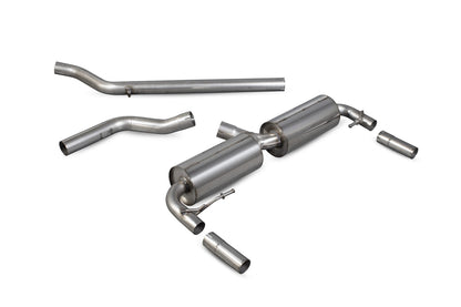Scorpion Renault Clio MK3 RS 200 2009-12 Cat-Back Exhaust - Uses OE Tailpipes