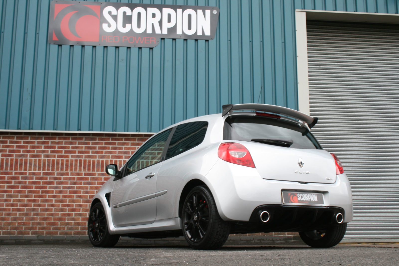 Scorpion Renault Clio MK3 RS 200 2009-12 Cat-Back Exhaust - Uses OE Tailpipes