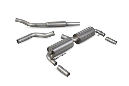 Scorpion Renault Clio MK3 RS 200 2009-12 Cat-Back Exhaust - Uses OE Tailpipes