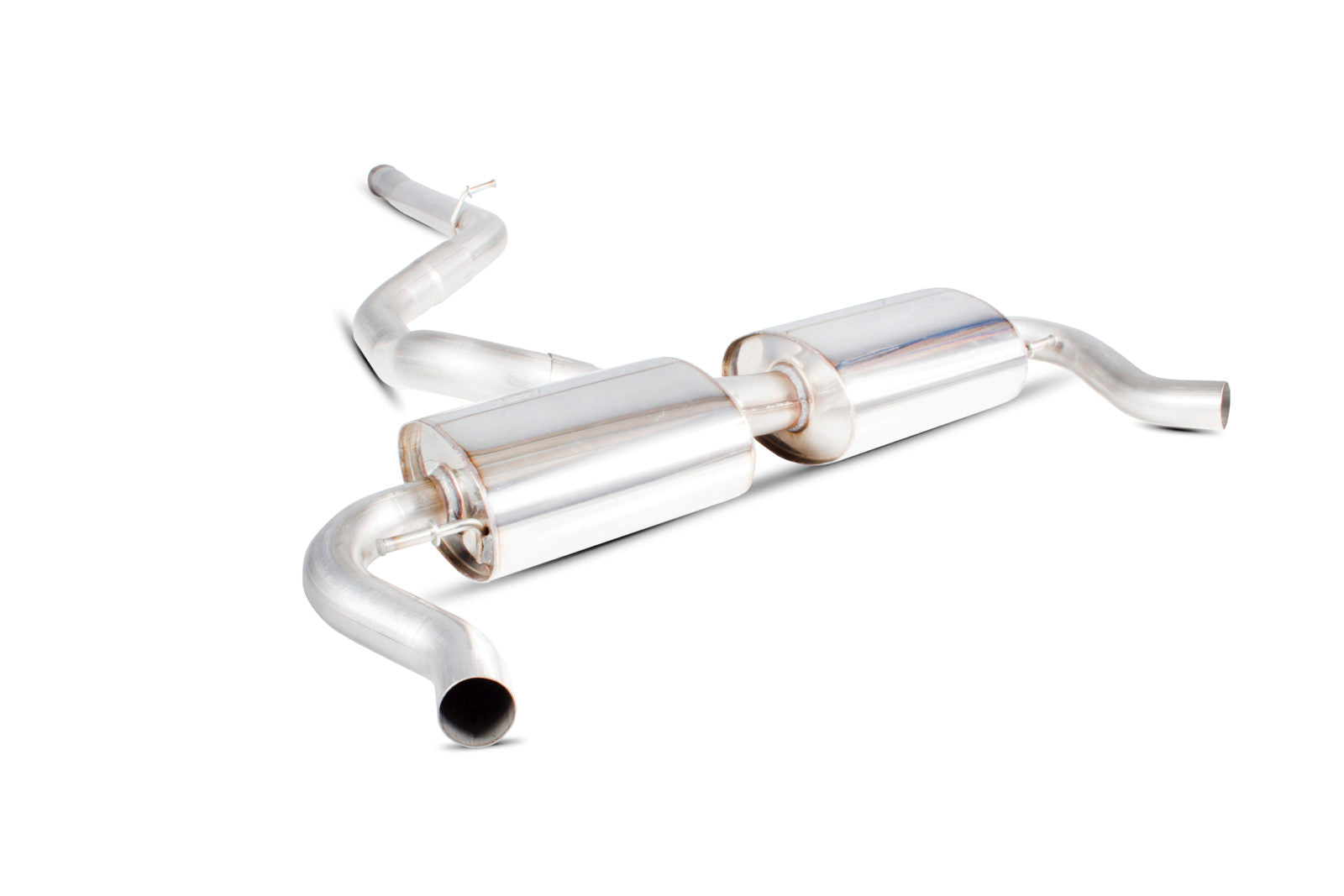 Scorpion Renault Clio MK4 RS 200 1.6L EDC (2013-15) Non-Resonated Cat-Back Exhaust - SRNS026 - Dark Road Performance