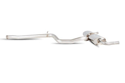 Scorpion Renault Clio MK4 RS 200 1.6L EDC (2013-15) Non-Resonated Cat-Back Exhaust - SRNS026