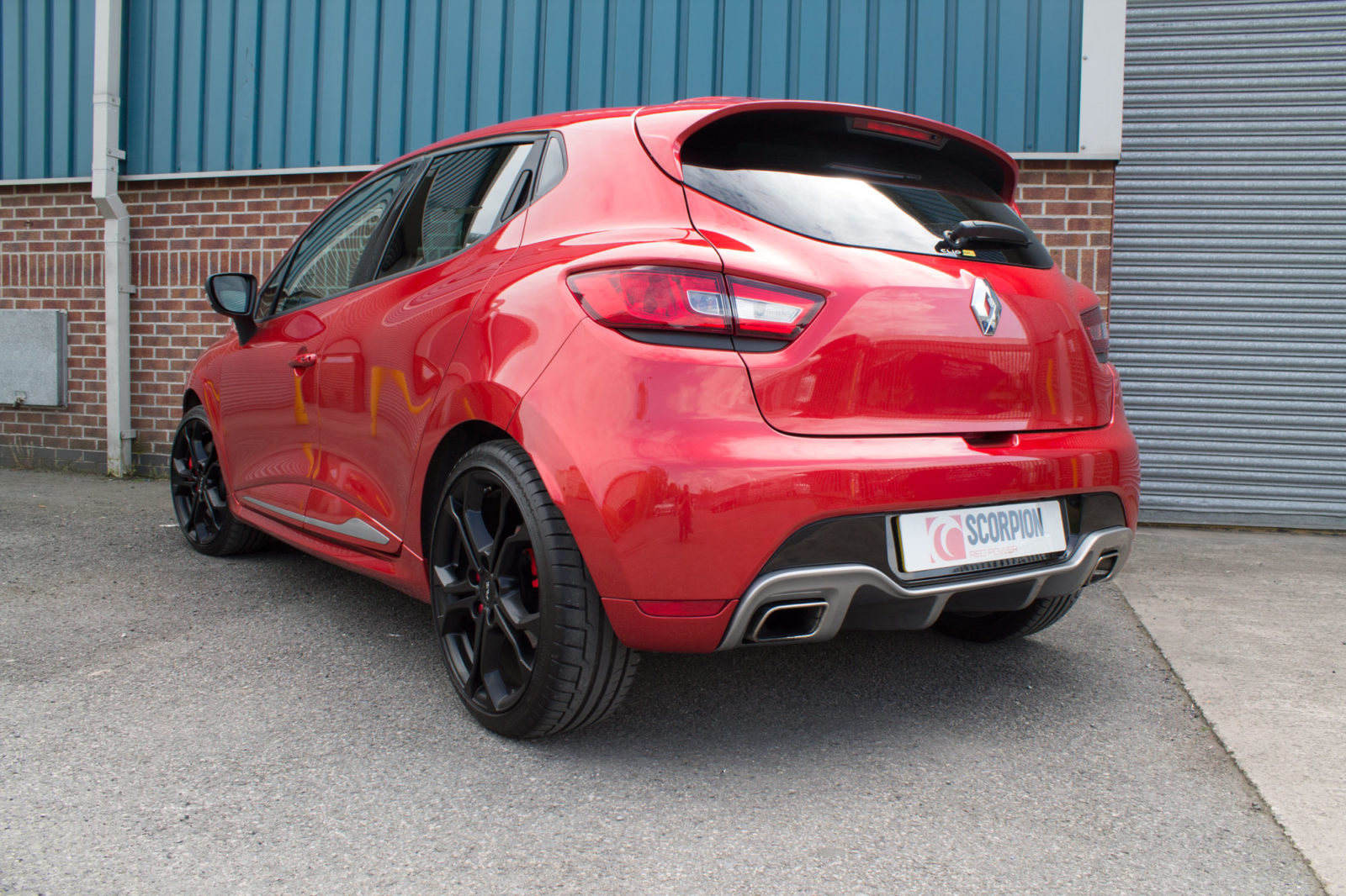 Scorpion Renault Clio MK4 RS 200 1.6L EDC (2013-15) Non-Resonated Cat-Back Exhaust - SRNS026 - Dark Road Performance