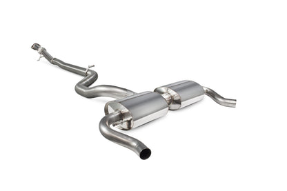 Scorpion Renault Clio MK4 RS 200 EDC / 220 Trophy (2015-18) Non-Resonated Cat-Back System - Dark Road Performance