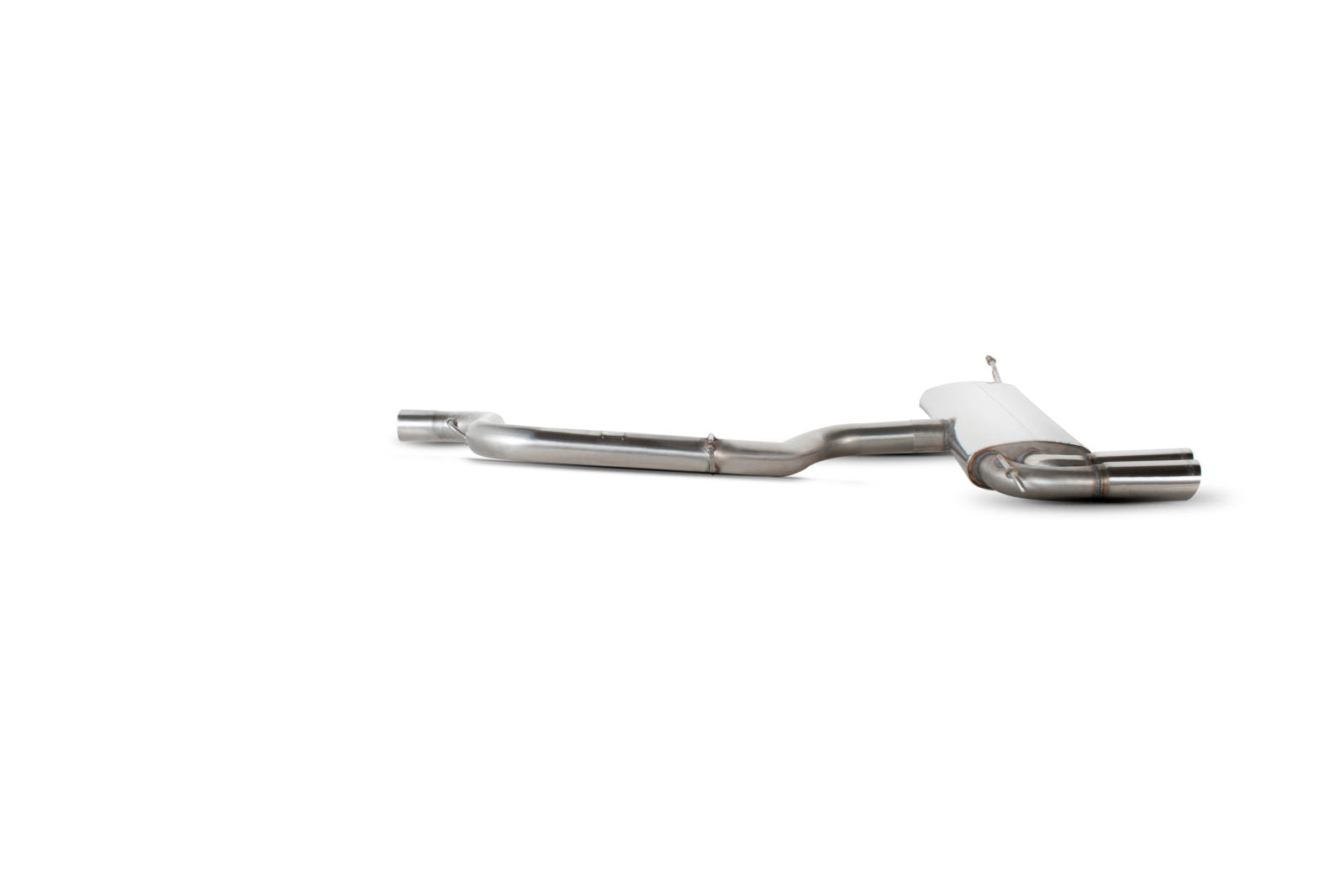 Scorpion Seat Leon 1.4 TSI, 1.6i, 2.0FSI, 1.9TDI (105BHP) & 2.0TDI (140/170BHP) (2006-11) Non-Resonated Cat-Back Exhaust - Dark Road Performance