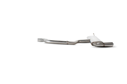 Scorpion Seat Leon 1.4 TSI, 1.6i, 2.0FSI, 1.9TDI (105BHP) & 2.0TDI (140/170BHP) (2006-11) Non-Resonated Cat-Back Exhaust - Dark Road Performance