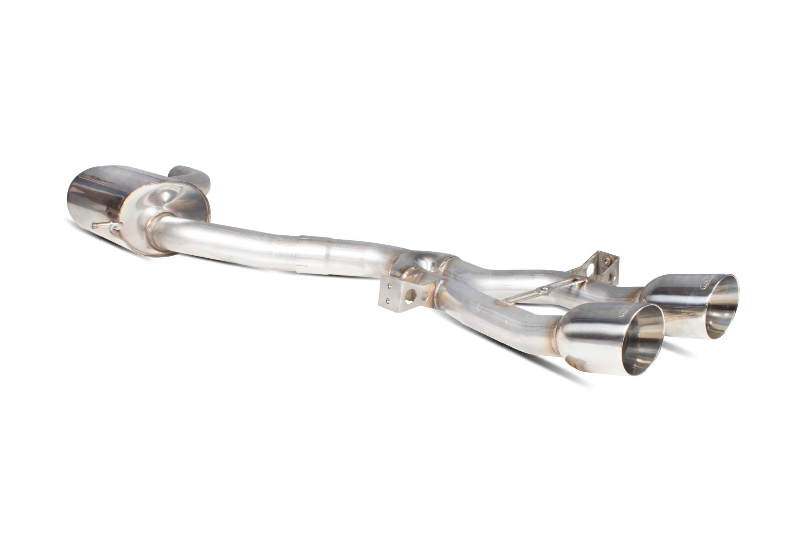 Scorpion Seat Leon Cupra R 2.0 TSI (2010-12) Non-Resonated Cat-Back Exhaust - Dark Road Performance
