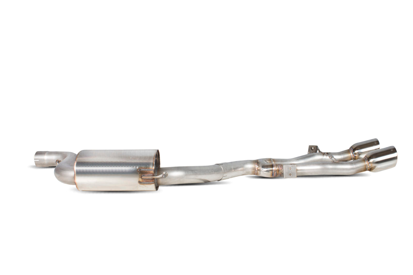 Scorpion Seat Leon Cupra R 2.0 TSI (2010-12) Non-Resonated Cat-Back Exhaust - Dark Road Performance