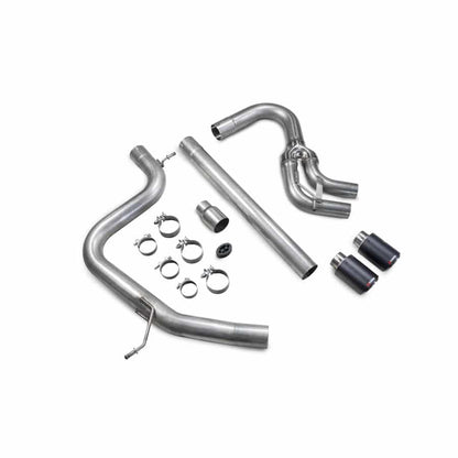 Scorpion VW Golf GTD MK7 (2013-2017) Non-Resonated Cat-Back Exhaust System - Dark Road Performance
