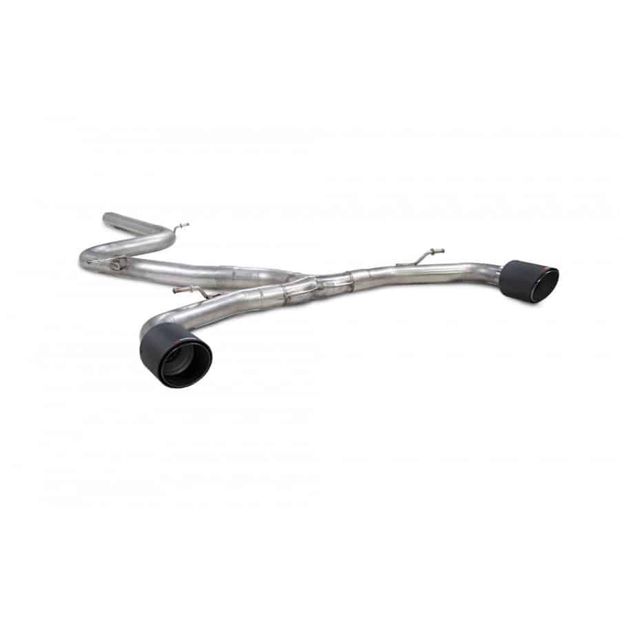 Scorpion VW Golf GTI Clubsport (MK8) Predator GPF-Back Exhaust System - Dark Road Performance