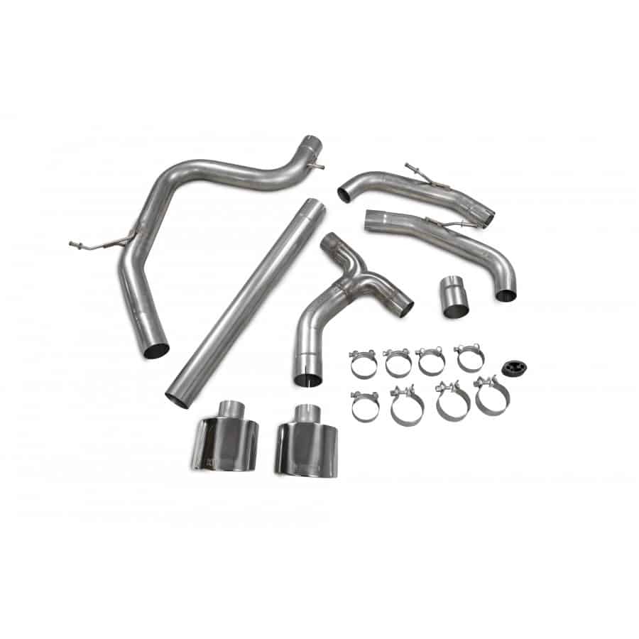 Scorpion VW Golf GTI Clubsport (MK8) Predator GPF-Back Exhaust System - Dark Road Performance