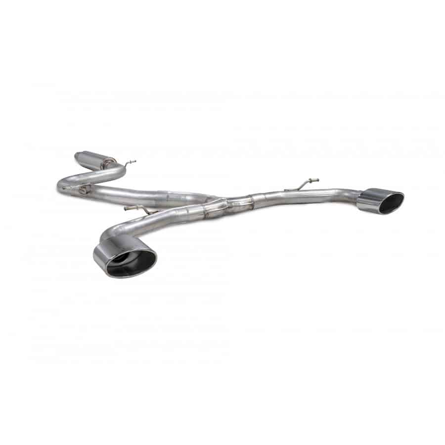 Scorpion VW Golf GTI Clubsport (MK8) Predator GPF-Back Exhaust System - Dark Road Performance