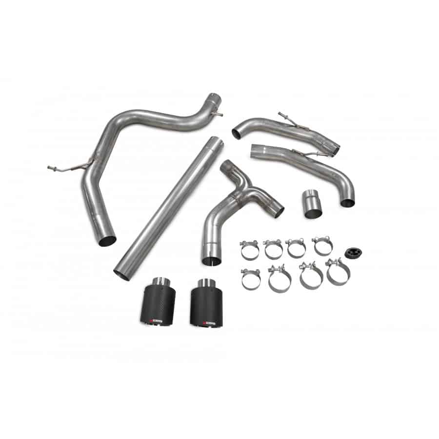 Scorpion VW Golf GTI Clubsport (MK8) Predator GPF-Back Exhaust System - Dark Road Performance