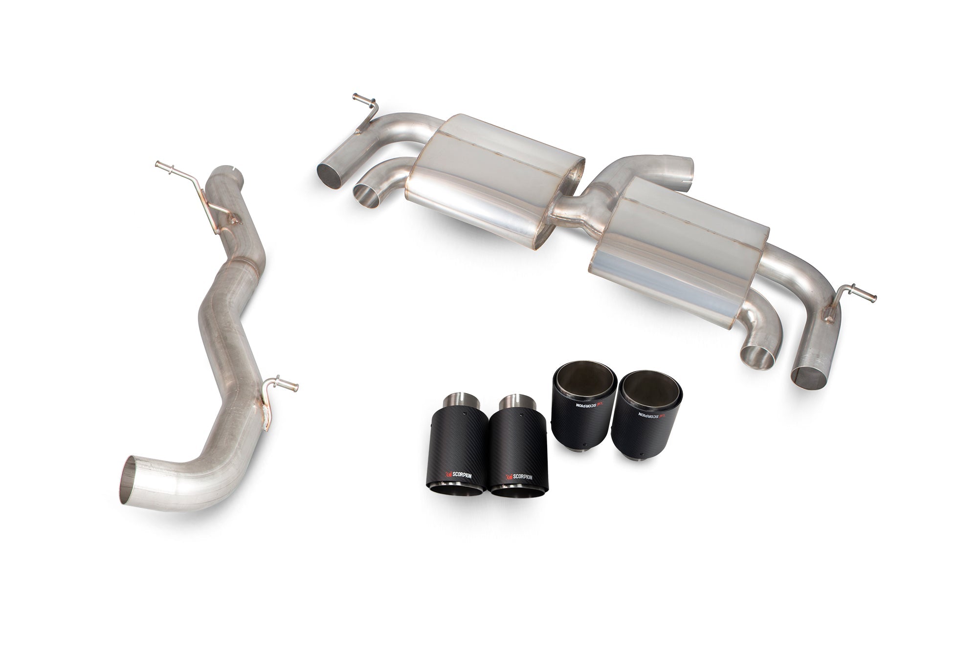 Scorpion VW Golf MK7 R Pre-Facelift 2014-16 Cat-Back Systems