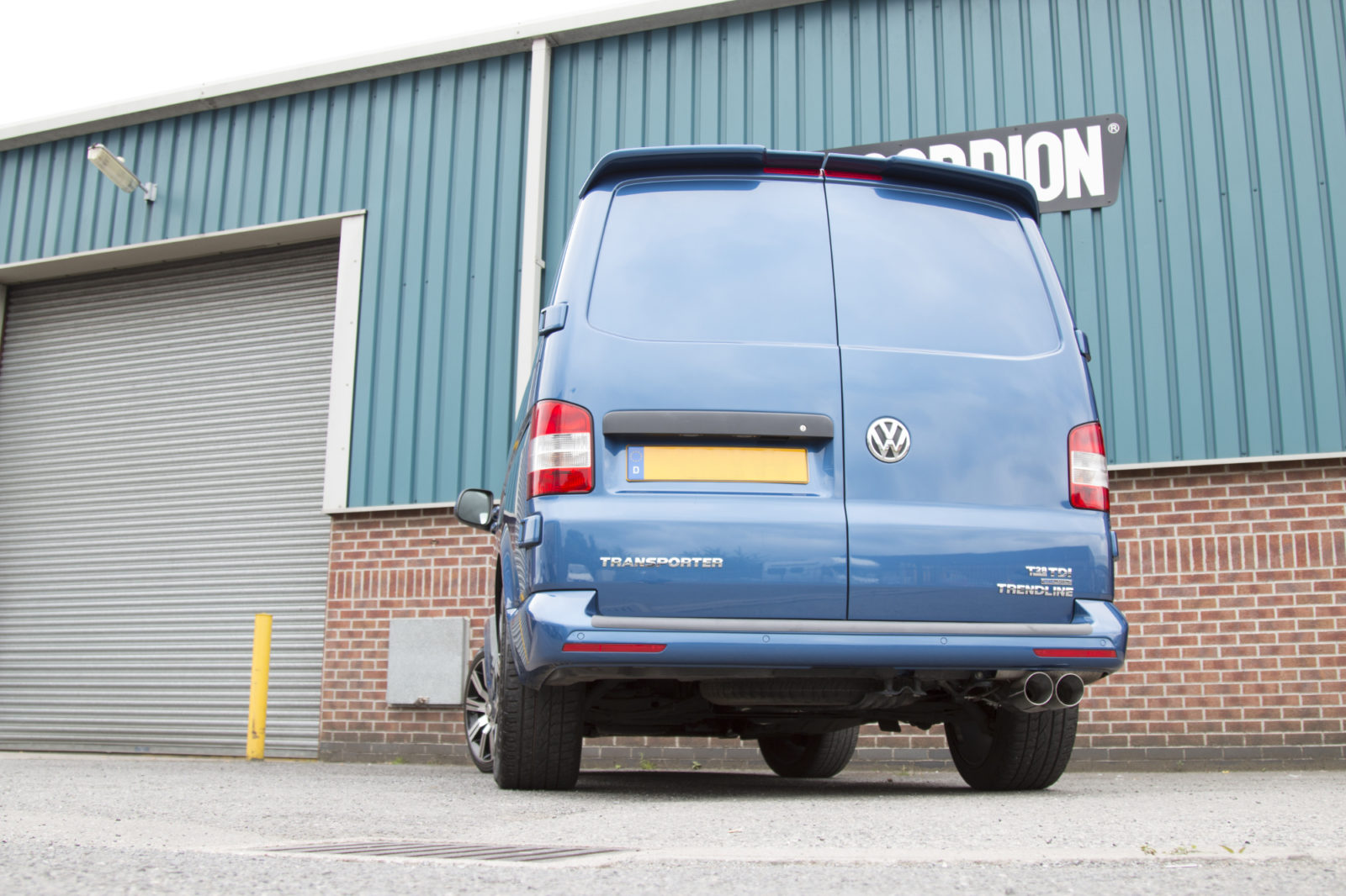 Scorpion VW T5 Transporter & Caravelle SWB/LWB 1.9/2.5TDI (03-09) & 2.0 (10+) Cat/DPF-Back Exhaust - Dark Road Performance