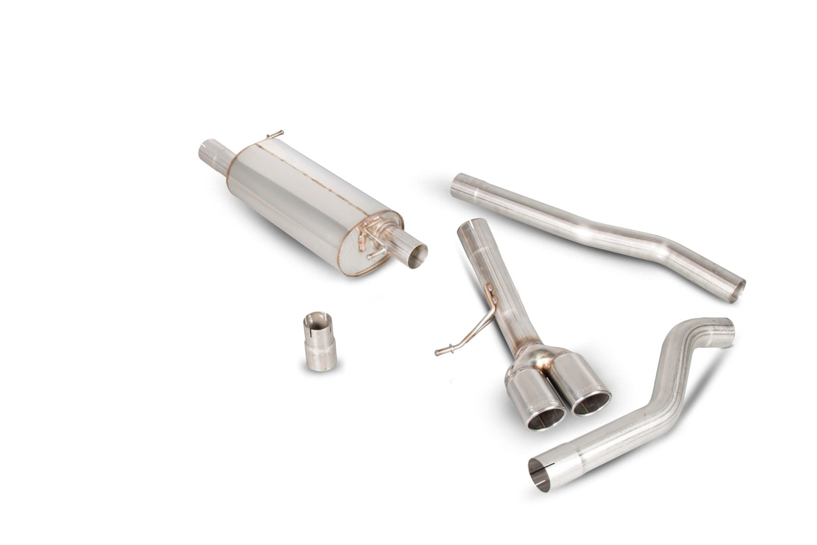Scorpion VW T5 Transporter & Caravelle SWB/LWB 1.9/2.5TDI (03-09) & 2.0 (10+) Cat/DPF-Back Exhaust - Dark Road Performance