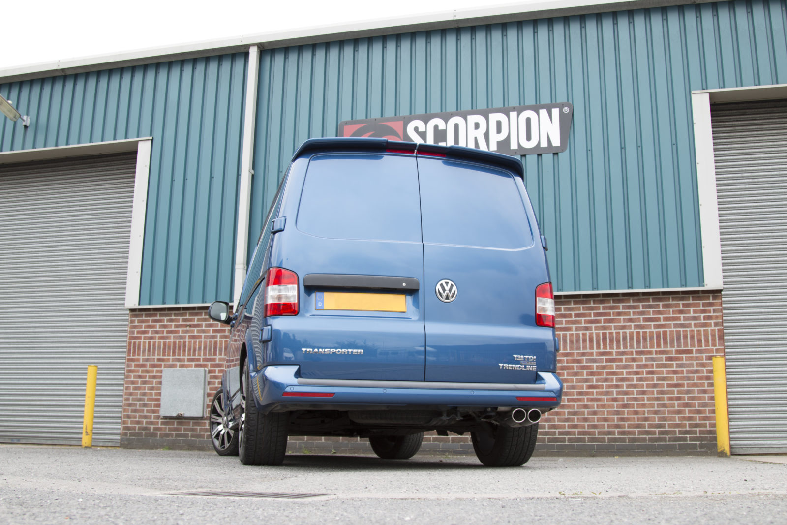 Scorpion VW T5 Transporter & Caravelle SWB/LWB 1.9/2.5TDI (03-09) & 2.0 (10+) Cat/DPF-Back Exhaust - Dark Road Performance