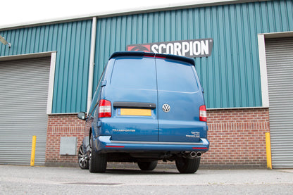 Scorpion VW T5 Transporter & Caravelle SWB/LWB 1.9/2.5TDI (03-09) & 2.0 (10+) Cat/DPF-Back Exhaust - Dark Road Performance