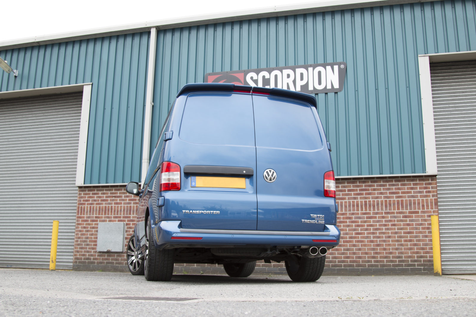 Scorpion VW T5 Transporter & Caravelle SWB/LWB 1.9/2.5TDI (03-09) & 2.0 (10+) Cat/DPF-Back Exhaust - Dark Road Performance