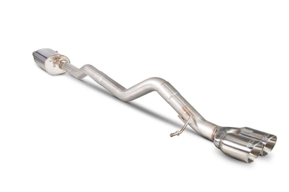 Scorpion VW T5 Transporter & Caravelle SWB/LWB 1.9/2.5TDI (03-09) & 2.0 (10+) Cat/DPF-Back Exhaust - Dark Road Performance