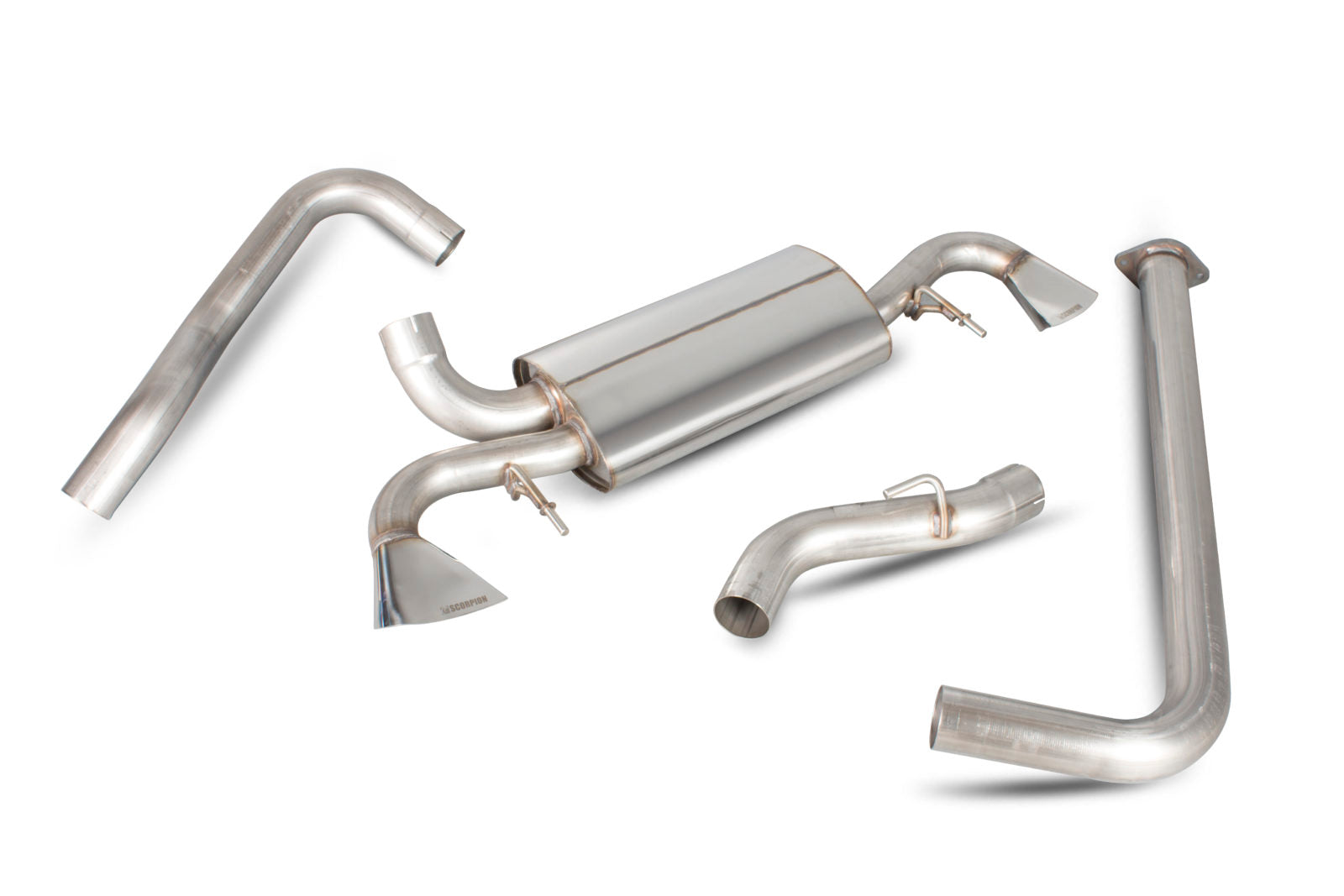 Scorpion Vauxhall Astra J VXR Non-GPF Model (2012-16) Secondary Cat-Back Exhaust - Dark Road Performance