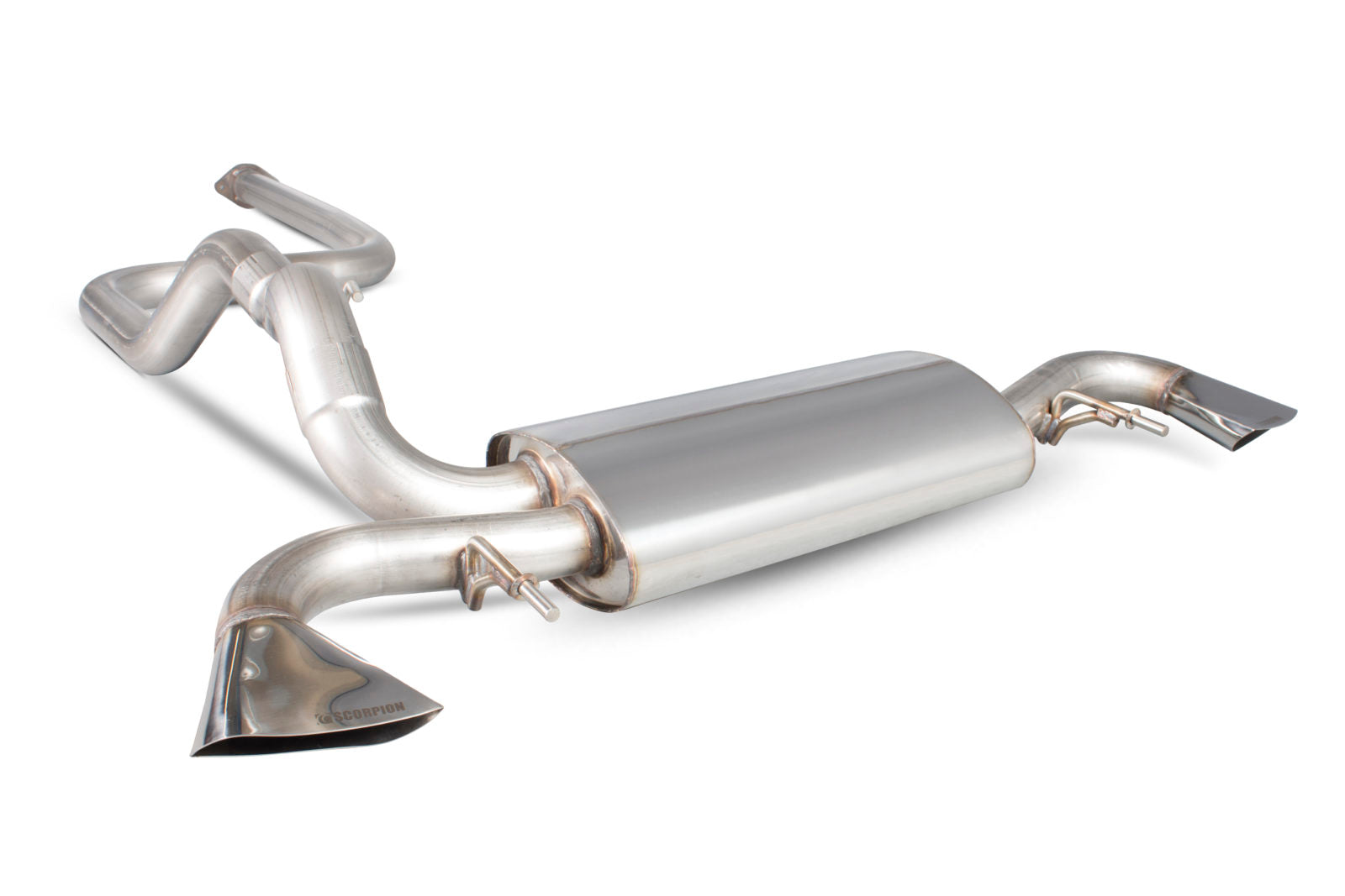 Scorpion Vauxhall Astra J VXR Non-GPF Model (2012-16) Secondary Cat-Back Exhaust - Dark Road Performance