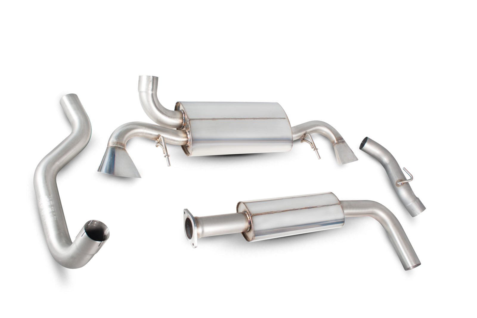 Scorpion Vauxhall Astra J VXR Non-GPF Model (2012-16) Secondary Cat-Back Exhaust - Dark Road Performance