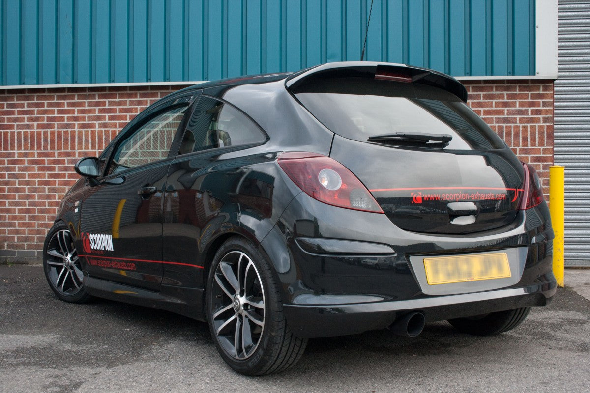 Scorpion Vauxhall Corsa D 1.4T Black Edition (2012-15) Exhausts - Dark Road Performance