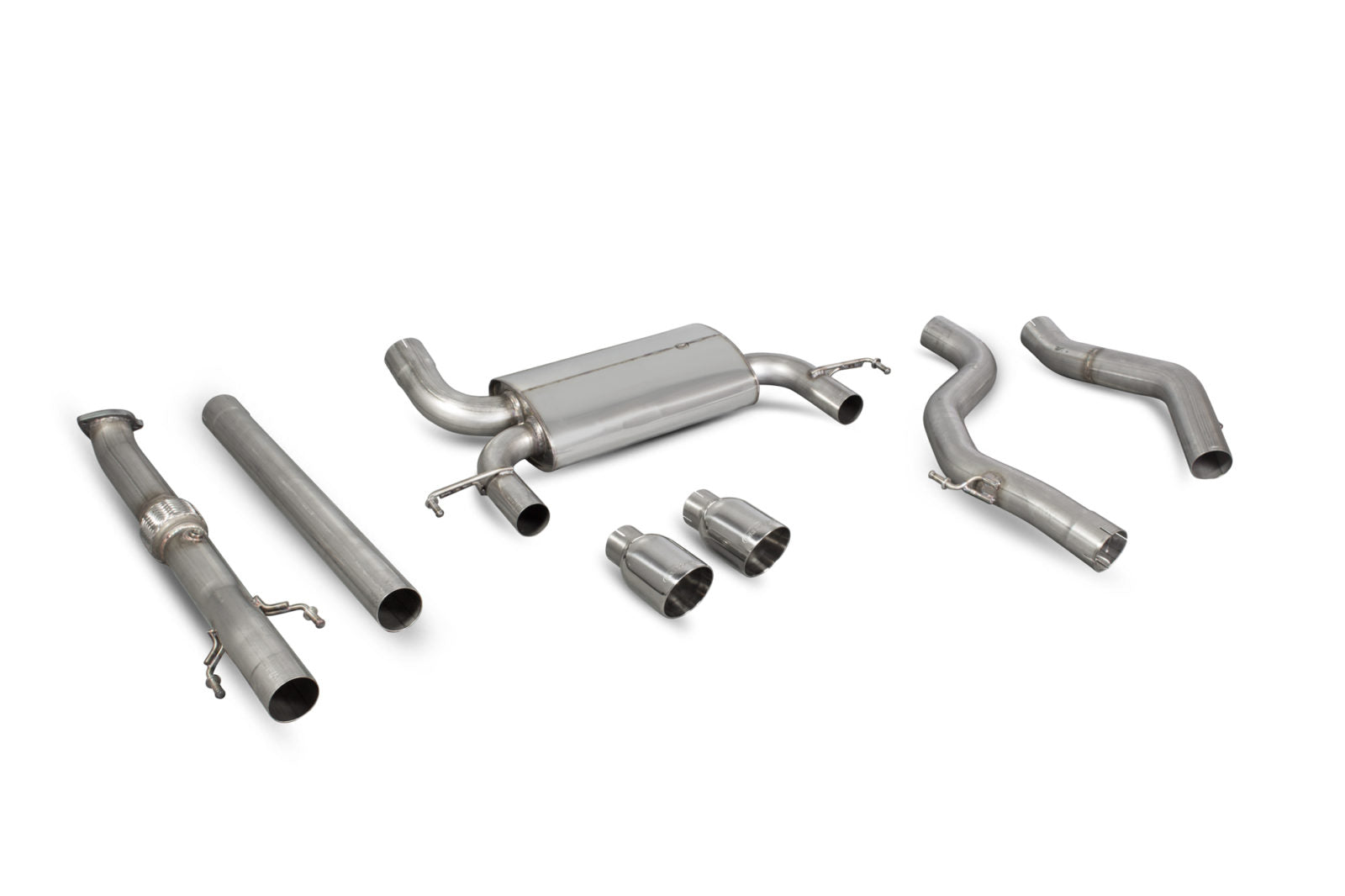 Scorpion Vauxhall Corsa E VXR 2015-18 Cat-Back Exhaust