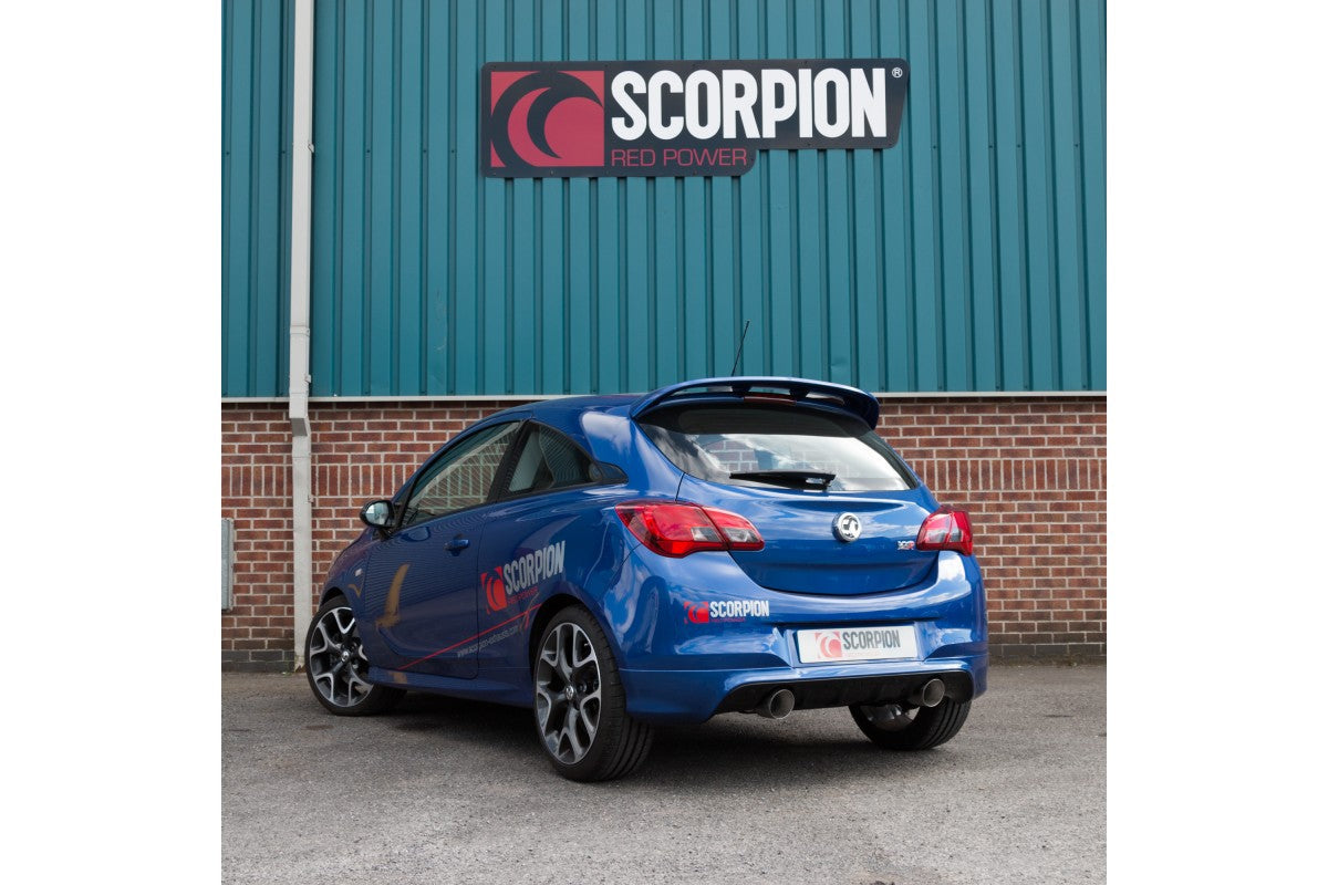 Scorpion Vauxhall Corsa E VXR 2015-18 Cat-Back Exhaust
