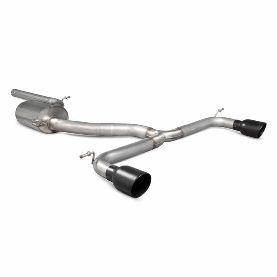 Scorpion Volkswagen Golf GTI MK7.5 Non-GPF Models (2017-18) Cat-back System - Dark Road Performance