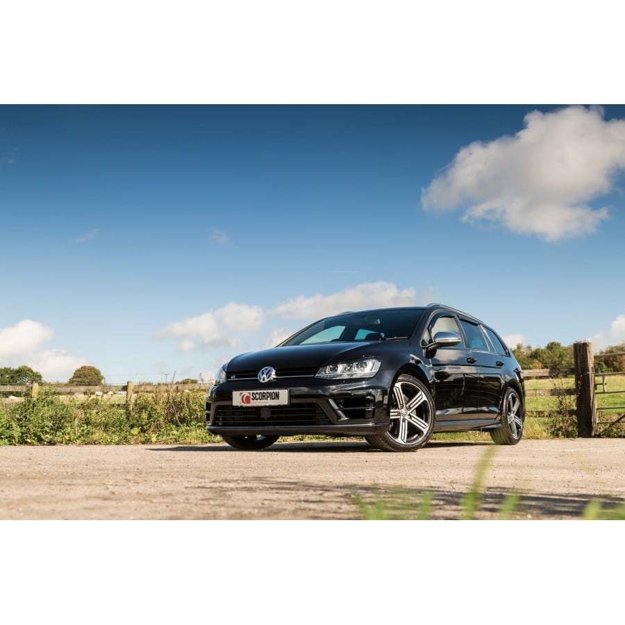 Scorpion Volkswagen Golf MK7 R Estate (2015-2017) Cat-back System - Dark Road Performance
