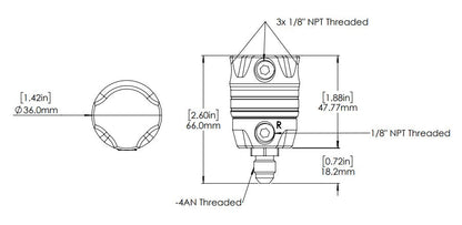 ProOPR Rising Rate Turbo Oil Pressure Regulator Twin Outlet