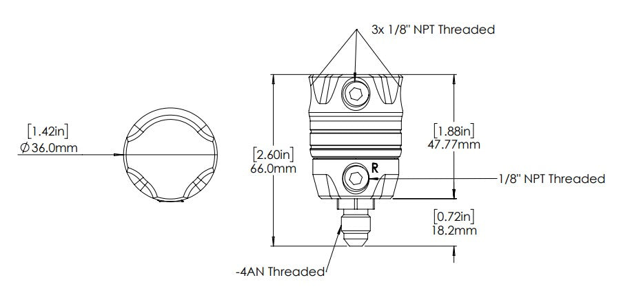 ProOPR Rising Rate Turbo Oil Pressure Regulator Twin Outlet