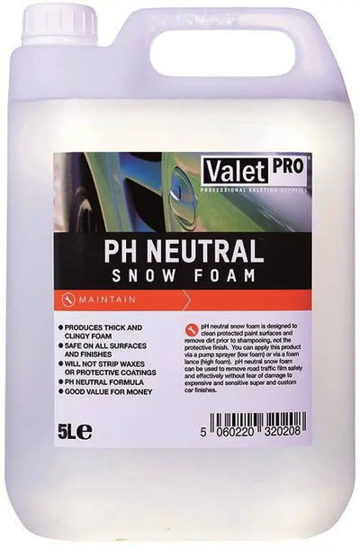 ValetPro pH Neutral Snow Foam 5L