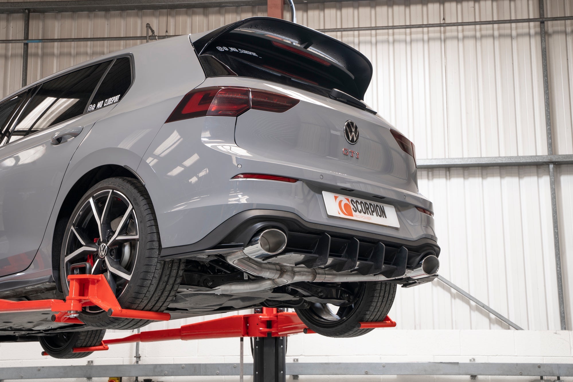 Volkswagen Golf MK8 GTI Scorpion GPF Back - Dark Road Performance