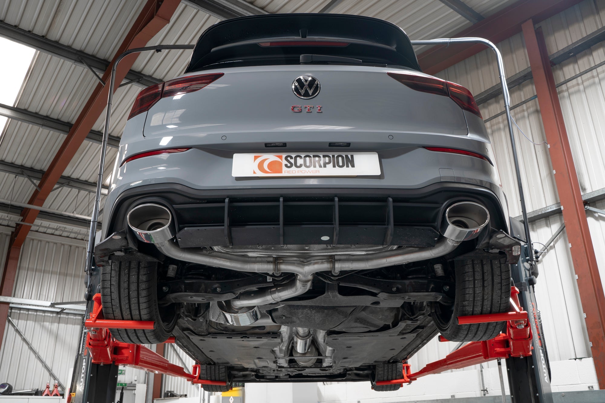 Volkswagen Golf MK8 GTI Scorpion GPF Back - Dark Road Performance