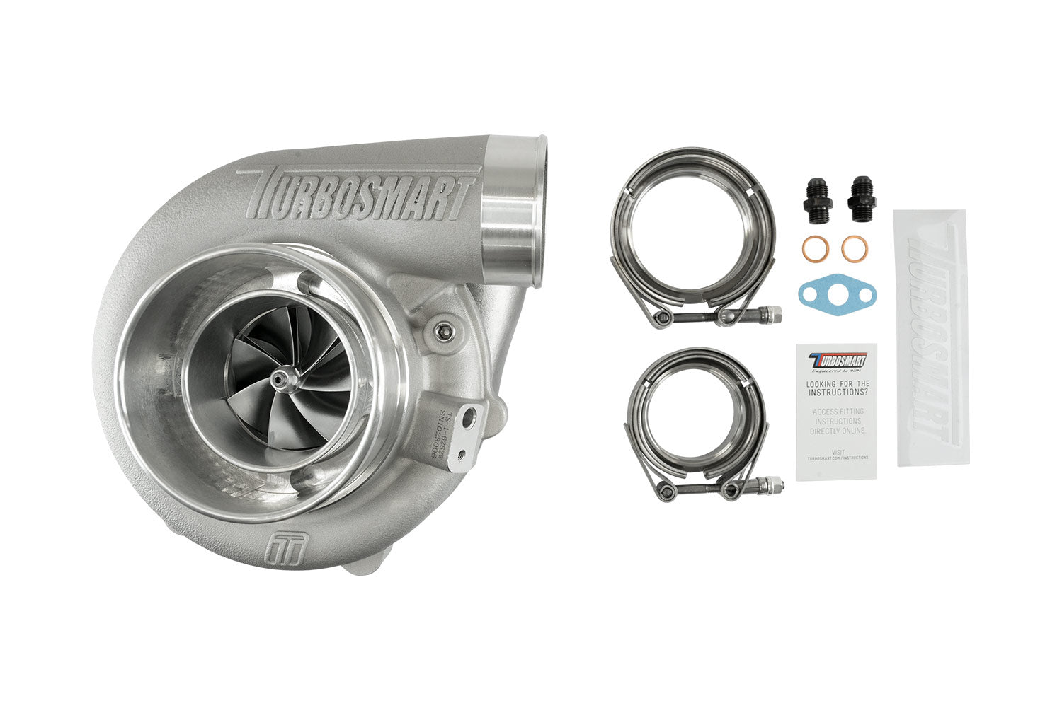 Turbosmart TS-2 Turbocharger Water Cooled 6262 V-Band 0.82AR Externally Wastegated