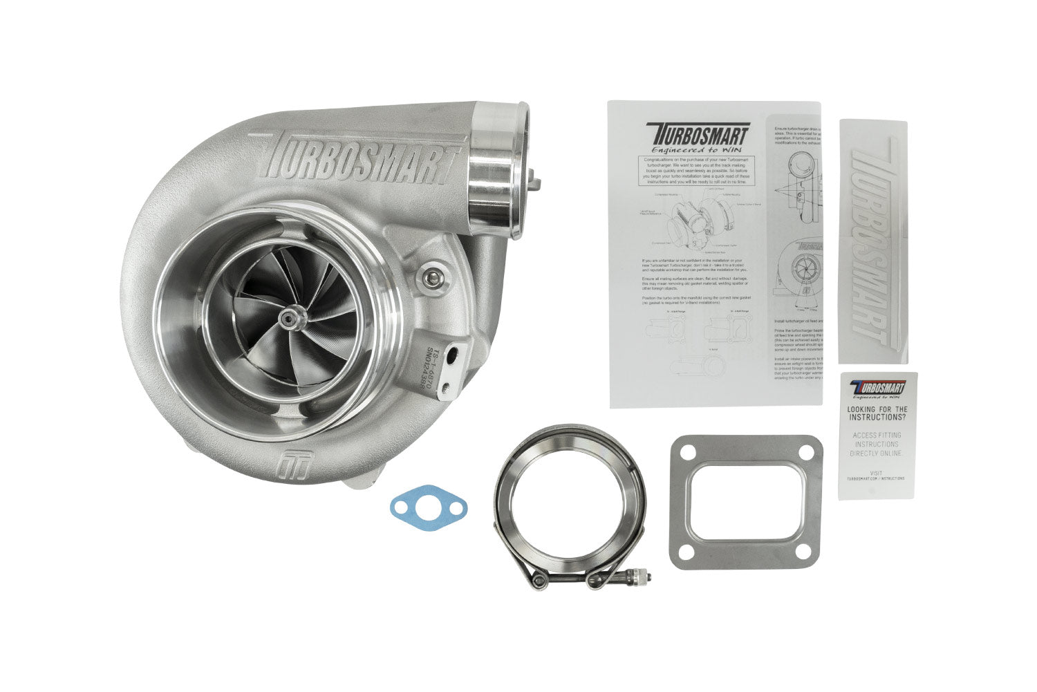 Turbosmart TS-1 Turbocharger 6870 T4 0.96AR Externally Wastegated