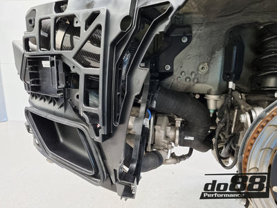 Porsche 911 Carrera (992.2) Turbo Inlet Hoses, for OE or DO88 66mm Airbox