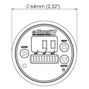 EBOOST2 60MM BLACK