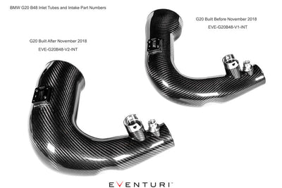 Eventuri Carbon Fibre Intake System - BMW G20 (B48) PRE NOV 2018
