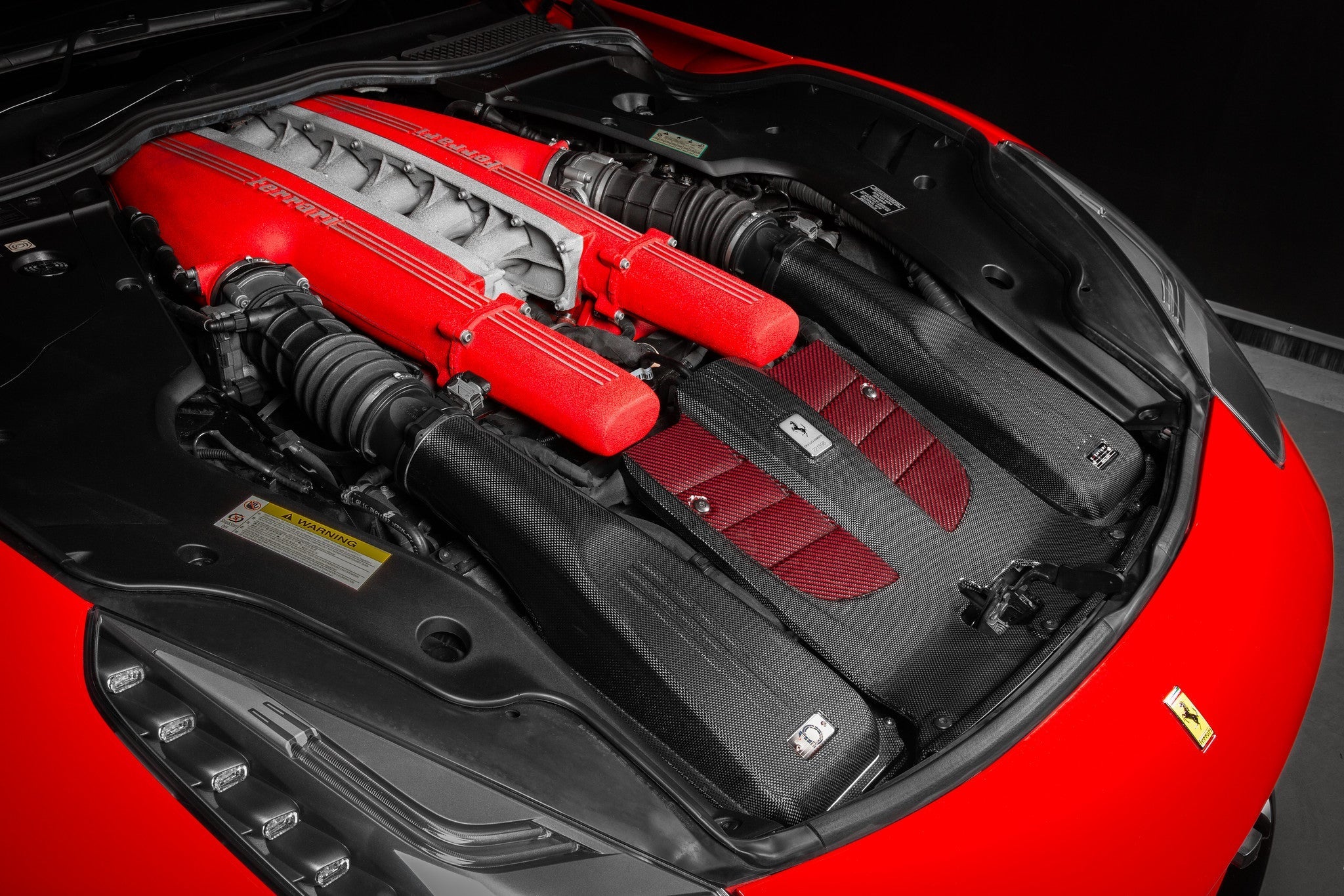 Eventuri Carbon Fibre Intake System - Ferrari F12 Berlinetta
