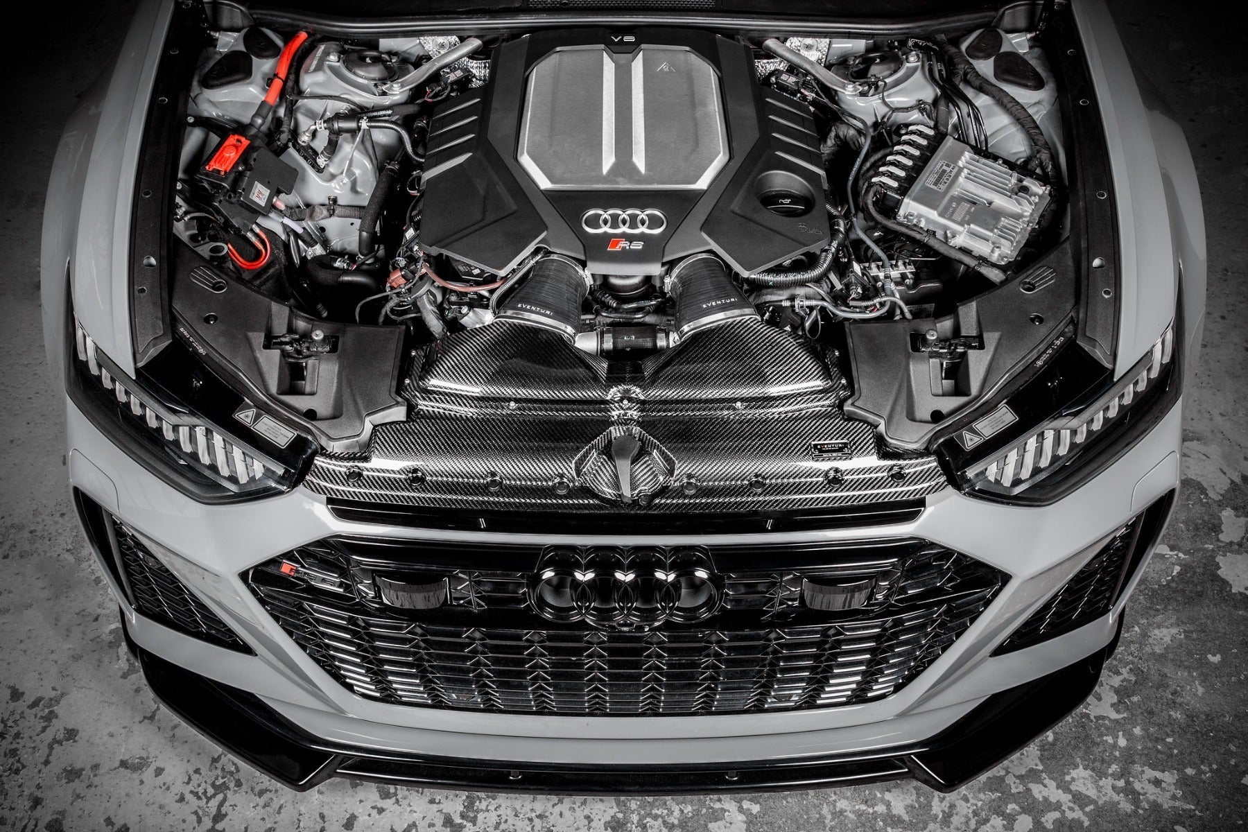 Eventuri Gloss Carbon Fibre Intake System - Audi RS6 | RS7 C8